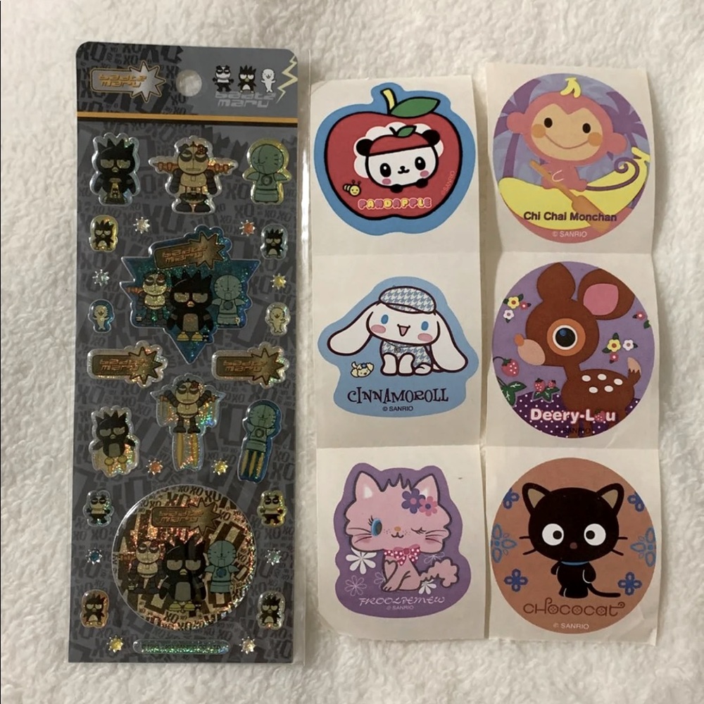 Sanrio vintage sticker bundle
